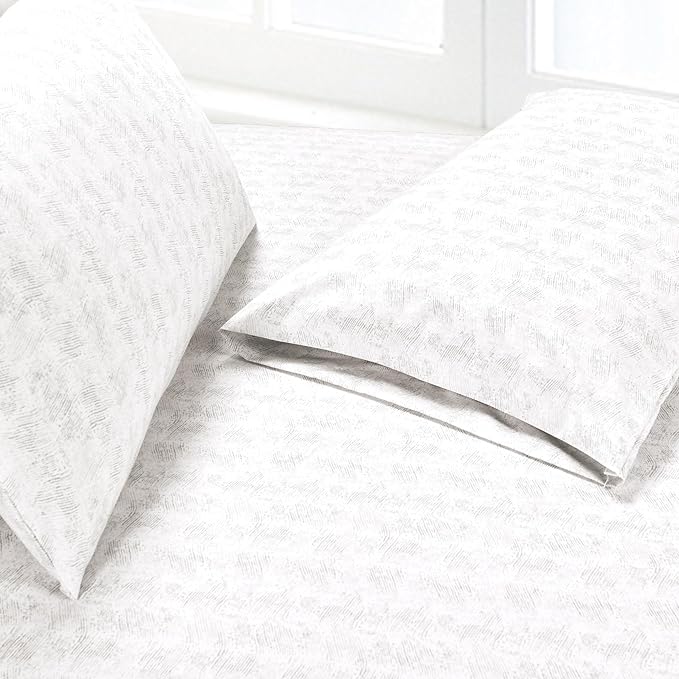 Elegant Comfort Softest and Coziest 6-Piece Sheet Set - 1500 Premium Hotel Quality Microfiber - Deep Pocket, Wrinkle Resistant 6-Piece Wave Pattern Bed Sheet Set, Twin XL, Wave Beige