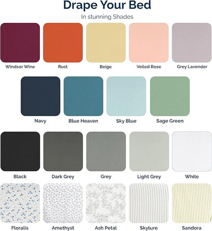 Casa Platino Queen Sheets Set – 100% Cotton Bed Sheets Queen, Breathable & Crisp Percale 6 Piece Set, 15" Deep Pocket for A Secure Fit, Ultra Soft & Cozy, Fit – Navy Blue