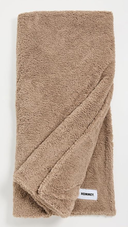 HOMMEY Women's Faux Fur Blanket