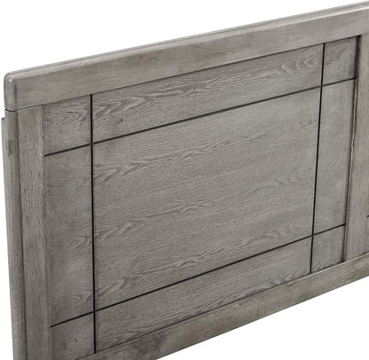 Modway MOD-6220-GRY Archie Twin Wood Headboard, Gray