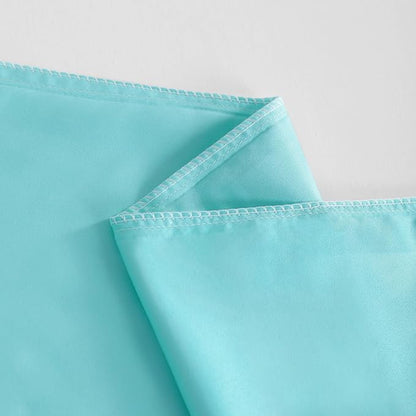 NTBAY Toddler Pillow Cases Set of 2, 2 Pack Brushed Microfiber 14x20 Pillow Cases, Soft, Wrinkle, Fade, Stain Resistant Aqua Pillow Cases with Envelope Closure, 14x20 Inches, Aqua