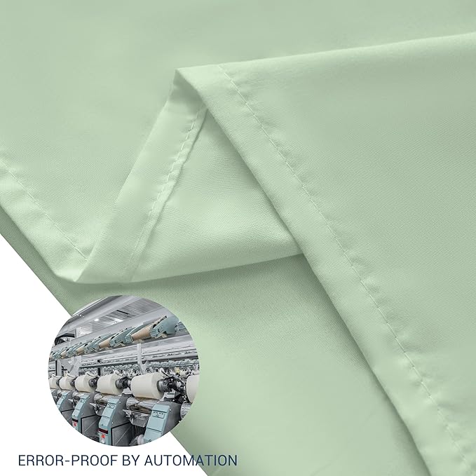 Pillowcases Queen 12 Pack, 20x30 Pillow Cases with Envelope Closure, Soft Plain Brushed Microfiber Covers Breathable Wrinkle-Resistant, Sage Green
