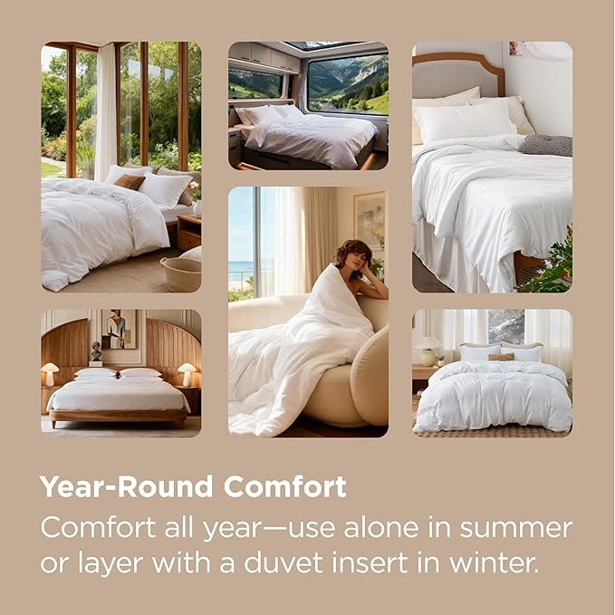 Bedsure Duvet Cover Queen Size - Soft Double Brushed Bedding Set for Kids & Adults, Zipper Closure, 3 Pieces, Includes 1 Duvet Cover (90"x90") & 2 Pillow Shams, NO Comforter, Sage Green