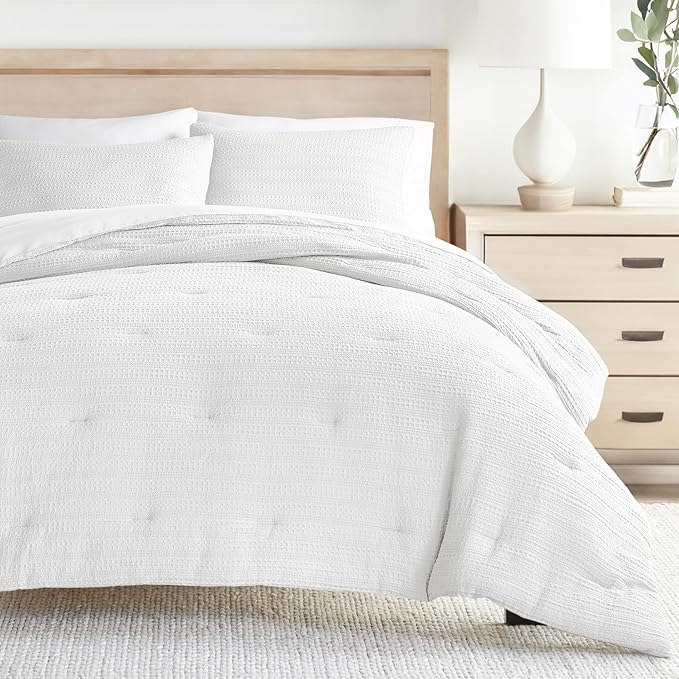 Linen Market Queen Comforter Set (3 Piece) - Bring Luxury Home with Our Soft and Lightweight Down Alternative Comforters Queen Size - This Queen Bed Set Includes Your Comforter and 2 Pillow Shams