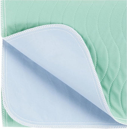 Waterproof Bed Protector Pads - Washable and Reusable 34x36 Mattress Pad - Pack of 1 Absorbent Incontinence Pads for Pets, Kids, Adults and Elderly - Bedwetting Protection Pads for Mattresses, Floor