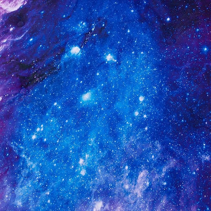 NINENINE Galaxy Comforter Girls Twin Bedding Sets Purple Comforter Set Bed in a Bag Twin Space Bedding Set with 1 Comforter 1Pillowcase