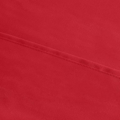 Utopia Bedding Standard Pillow Cases - 4 Pack - Envelope Closure - Soft Brushed Microfiber Fabric - Shrinkage and Fade Resistant Pillow Covers Standard Size 20 X 26 Inches (Standard, Red)