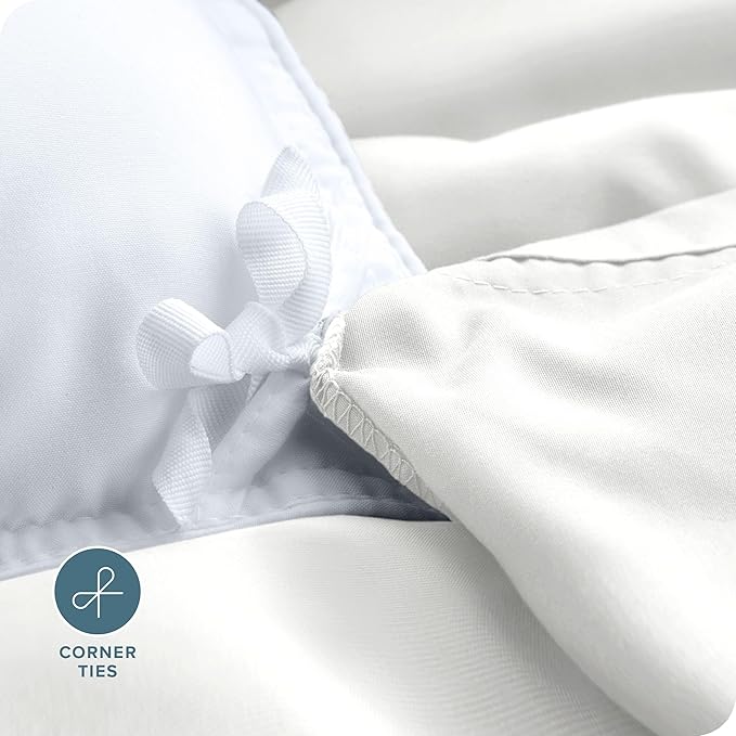 Bare Home Bedding Duvet Cover King Size - Premium 1800 Super Soft Collection - Lightweight, Cooling - Soft Breathable Bedding Duvet Cover (King, Cream)