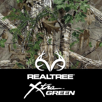Northwest Realtree Full/Queen Size 1 Comforter and 2 Sham Set, All Seasons, Men and Women Soft Cabin Bedding, Xtra Green Camo