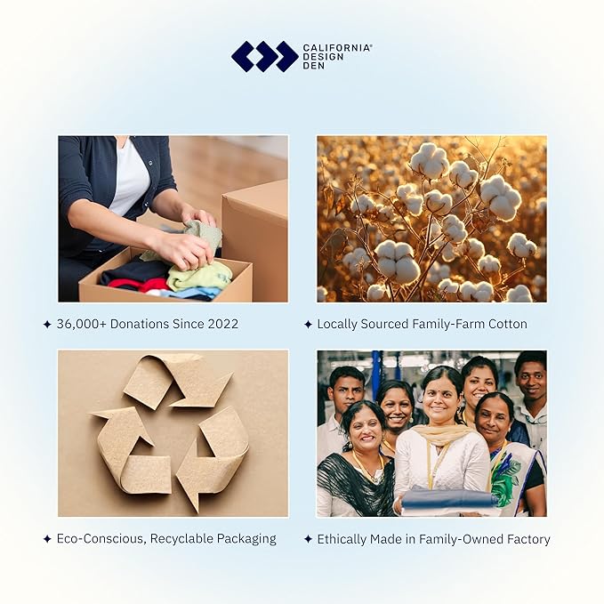 California Design Den King Pillow Cases Set of 2 Cotton - 400 Thread Count Sateen, Natural 100% Cotton King Pillowcases, Soft, Roomy and Breathable - Silver