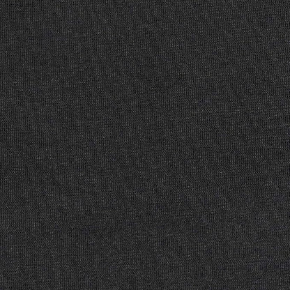 Amazon Basics 4 Piece Breathable Cotton Jersey Bed Sheet Set, Stretchy Flat and Fitted Sheets with Pillowcase, Queen, Black, Solid