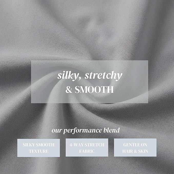 Beckham Hotel Collection Cooling Pillowcases for Hot Sleepers, Standard/Queen Size Set of 2, Cool Bedding, Envelope Closure, Silky Soft, Breathable, Moisture-Wicking, Dark Gray