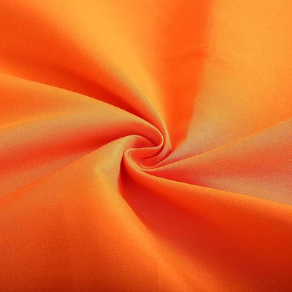 Evolive Ultra Soft Brushed Microfiber Standard Size 20"x30" Pillowcases Pair Set of 2 with Envelope Closure (20"x30" Standard, Orange)