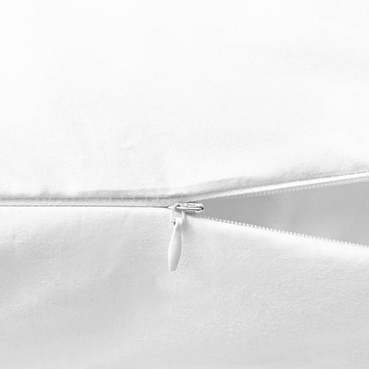 Elegant Comfort Luxury Ultra-Soft 1-Piece Body Pillowcase - 1500 Premium Hotel Quality Microfiber Double Brushed - Wrinkle Resistant, Body Pillowcase Size, White