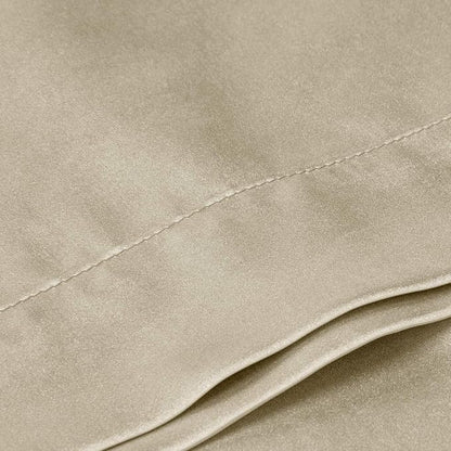 BEDELITE Satin Body Pillow Cover, Super Soft and Cooling Body Pillow Pillowcase for Hair and Skin, Breathable Silky Full Long Pillowcase Cover(20"x54", Taupe)