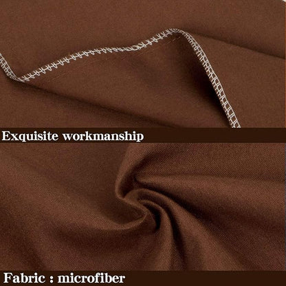 NTBAY Queen Pillowcase Set - 4 Pack Brushed Microfiber 20x30 Pillowcases - Soft, Wrinkle-Free, Fade-Resistant, Stain-Resistant, Brown Pillowcases with Envelope Closure - 20x30 Inches, Brown