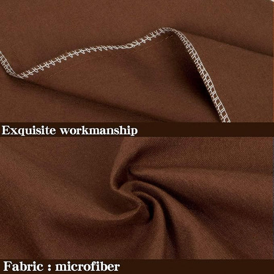 NTBAY King Pillowcase Set - 2 Pack Brushed Microfiber 20x36 Pillowcases - Soft, Wrinkle-Free, Fade-Resistant, Stain-Resistant, Brown Pillowcases with Envelope Closure - 20x36 Inches, Brown