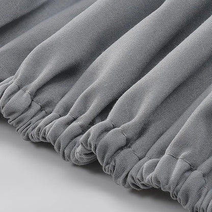 Modern Threads Soft Microfiber Solid Sheets - Luxurious Microfiber Bed Sheets - Includes Flat Sheet, Fitted Sheet with Deep Pockets, & Pillowcases Stone Full