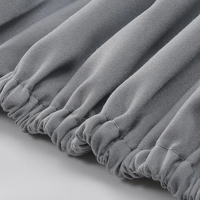 Modern Threads Soft Microfiber Solid Sheets - Luxurious Microfiber Bed Sheets - Includes Flat Sheet, Fitted Sheet with Deep Pockets, & Pillowcases Stone Queen