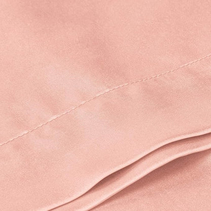 BEDELITE Satin Body Pillow Cover, Super Soft and Cooling Body Pillow Pillowcase for Hair and Skin, Breathable Silky Full Long Pillowcase Cover(20"x54", Coral)