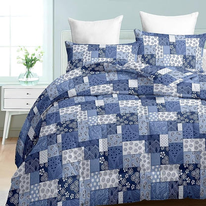 HighBuy King Size Comforter Set Jacquard Medallion Comforter Hotel Quality Dark Grey Blue King Comforters for Men Teens Boho Bedding Set 3 Piece Comforter Fluffy with 2 Pillowcases,Kids Boys