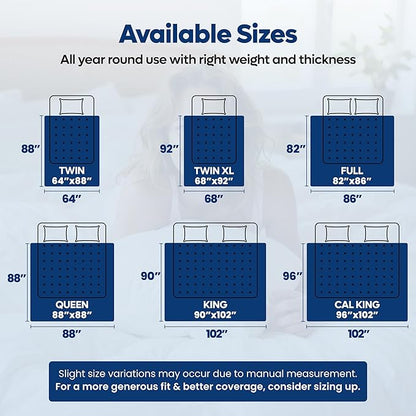 Utopia Bedding Comforter Duvet Insert, Quilted Comforter with Corner Tabs, Box Stitched Down Alternative Comforters Twin Size (White)