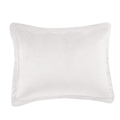 Amazon Basics 3 Piece Bedding Set, Micromink Sherpa, Ultra-Soft, Warm All Season Comforter, King, Cream, Solid