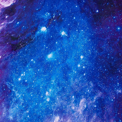 NINENINE Galaxy Comforter Sets Space Bedding 5PCS Queen Size Comforter Sets for Girls Purple Bedding Set(1Comforter, 1Flat Sheet, 1Fitted Sheet, 2Pillowcases)…