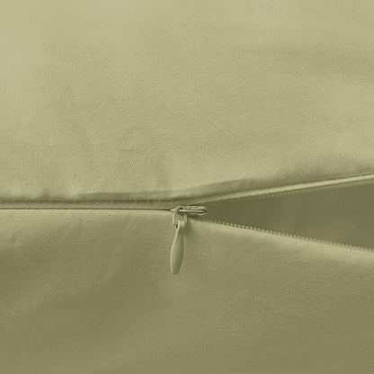 Elegant Comfort Luxury Ultra-Soft 1-Piece Body Pillowcase - 1500 Premium Hotel Quality Microfiber Double Brushed - Wrinkle Resistant, Body Pillowcase Size, Sage/Green