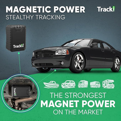 Tracki Pro GPS Tracker for Vehicles, Subscription Required, Cancel Anytime – Track Cars & Assets for Months – Hidden GPS Tracker for Car