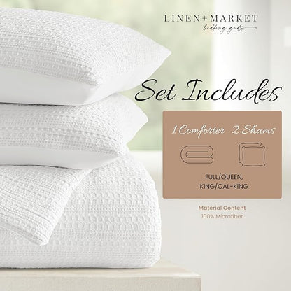 Linen Market Twin Comforter Set (2 Piece) - Bring Luxury Home with Our Soft and Lightweight Down Alternative Comforters Twin Size - Twin Bed Set Includes Comforter and 1 Pillow Sham