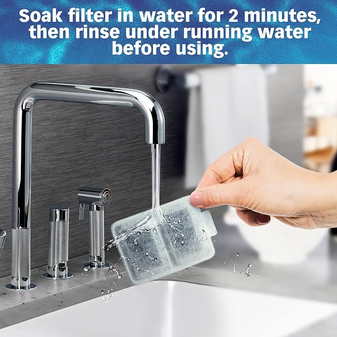 PET STANDARD Small Filters for Whisker City Fountain, 10-Pack | Compatible with Whisker City automatic pet fountains using small filters.