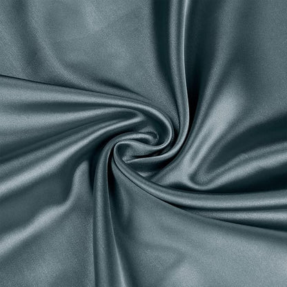 BEDELITE Satin Body Pillow Cover, Super Soft and Cooling Body Pillow Pillowcase for Hair and Skin, Breathable Silky Full Long Pillowcase Cover(20"x54", Space Grey)