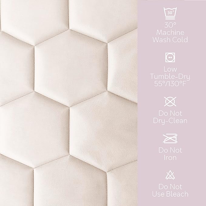 Hearth & Harbor King Size Quilted Fitted Mattress Pad Cover, 100% Waterproof Mattress Protectors, Deep Pocket Fitted Mattress Cover 8" - 21" (78" x 80", Beige Cream)