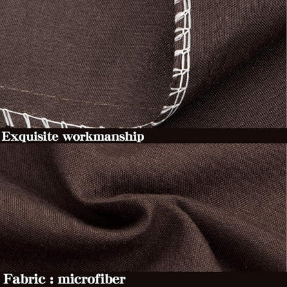 NTBAY Queen Pillowcase Set - 4 Pack Brushed Microfiber 20x30 Pillowcases - Soft, Wrinkle-Free, Fade-Resistant, Stain-Resistant, Dark Brown Pillowcases with Envelope Closure - 20x30 Inches, Dark Brown