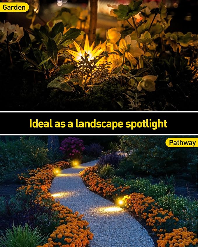 T-SUN Colored Underwater Pond Lights with APP & Remote Control 4 Pack | IP68 Waterproof Submersible Fountain Lights, Dimmable Timer Pond Lights Led Underwater for Outdoor Pond Fish Aquarium Garden