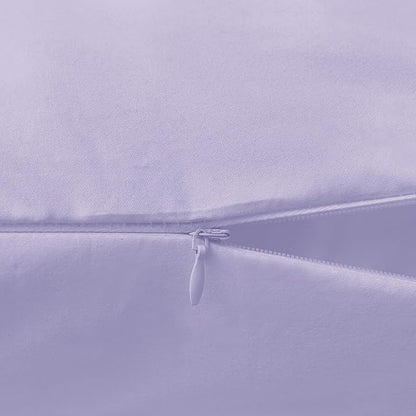 Elegant Comfort Luxury Ultra-Soft 1-Piece Body Pillowcase - 1500 Premium Hotel Quality Microfiber Double Brushed - Wrinkle Resistant, Body Pillowcase Size, Lilac