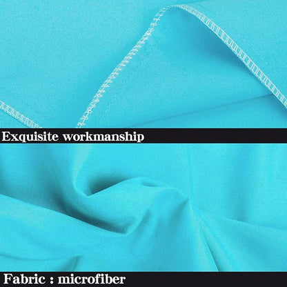 NTBAY King Pillowcase Set - 2 Pack Brushed Microfiber 20x36 Pillowcases - Soft, Wrinkle-Free, Fade-Resistant, Stain-Resistant, Blue Pillowcases with Envelope Closure - 20x36 Inches, Blue