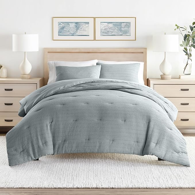Linen Market Queen Comforter Set (3 Piece) - Bring Luxury Home with Our Soft and Lightweight Down Alternative Comforters Queen Size - This Queen Bed Set Includes Your Comforter and 2 Pillow Shams
