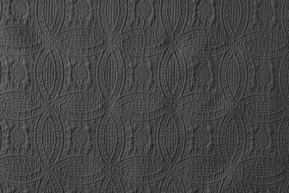 Chezmoi Collection Austin 3-piece Oversized Bedspread Coverlet Set (Queen, Charcoal) | Oversized, Lightweight, Fade Resistant