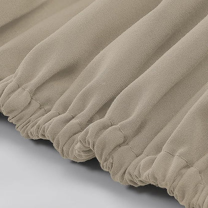 Modern Threads Soft Microfiber Solid Sheets - Luxurious Microfiber Bed Sheets - Includes Flat Sheet, Fitted Sheet with Deep Pockets, & Pillowcases Taupe King