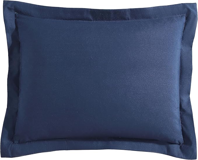 Nautica - Full Bonus Bed Set, Reversible & Ultra-Soft Brushed Comforter with Lightweight Feel, 7 Piece Bedding with Matching Bed Sheets, Pillowcases, & Tote Bag (Captain's Blue/Green)