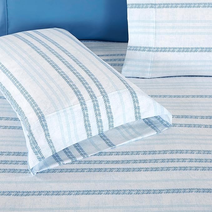 Elegant Comfort Softest and Coziest 4-Piece Sheet Set - 1500 Premium Hotel Quality Microfiber - Deep Pocket, Wrinkle Resistant 4-Piece Floral Bed Sheet Set, Twin XL, Traci Aqua