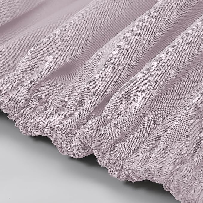 Modern Threads Soft Microfiber Solid Sheets - Luxurious Microfiber Bed Sheets - Includes Flat Sheet, Fitted Sheet with Deep Pockets, & Pillowcases Dusty Mauve Twin