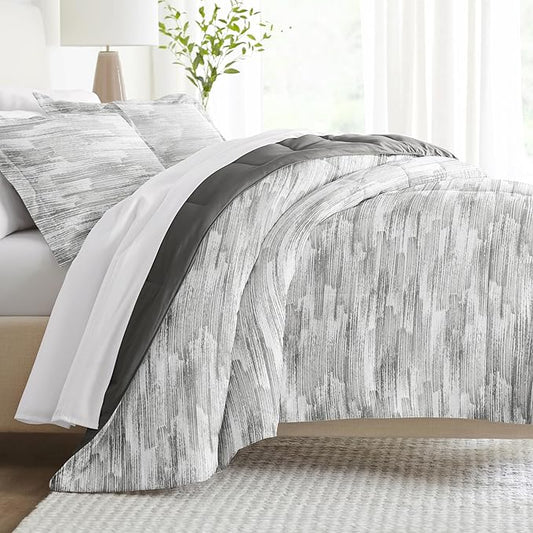Linen Market Reversible King Size Comforter Set (3 Piece) - Bring Luxury Home with Our Soft and Lightweight Down Alternative Comforter King Set - This Includes Your King Comforter and 2 Pillow Shams