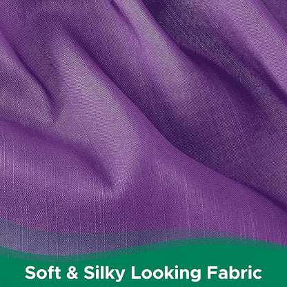 Biscaynebay Wrap Around Bed Skirts for Full & Full XL Beds 15" Drop, Eggplant Adjustable Elastic Dust Ruffles Easy Fit Wrinkle & Fade Resistant Silky Luxurious Fabric Machine Washable
