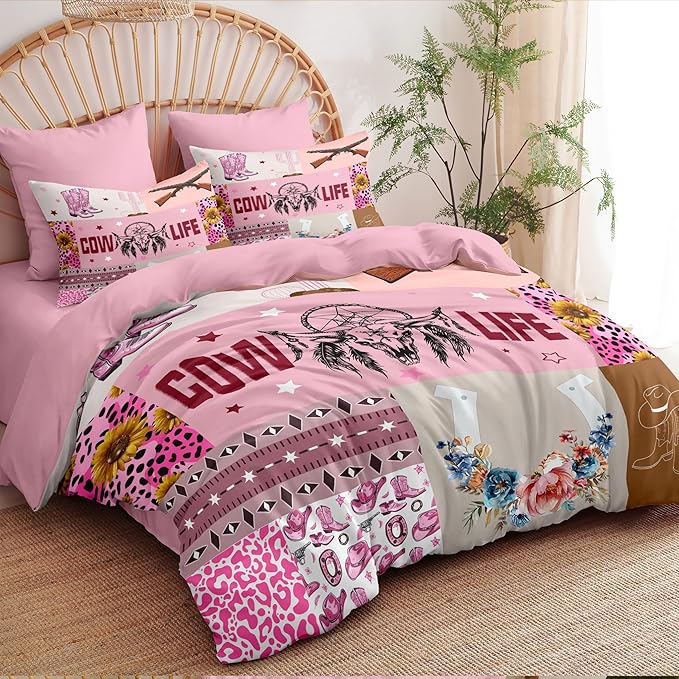 Black Leopard Print Comforter Set Twin Size,Grey Butterfly Bedding Set with 1 Pillowcases for Adult Women - 2 Pieces Soft Fluffy Breathable Microfiber/Great Bedroom Decor,(68 * 86)