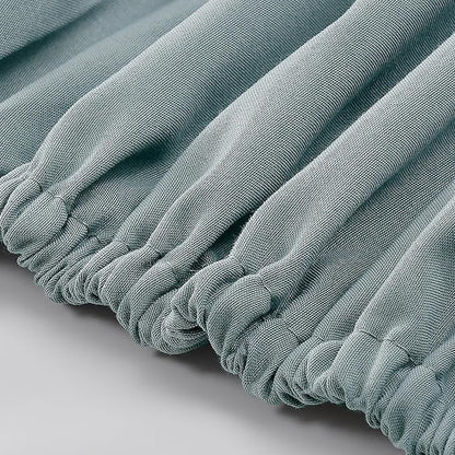 Modern Threads Soft Microfiber Solid Sheets - Luxurious Microfiber Bed Sheets - Includes Flat Sheet, Fitted Sheet with Deep Pockets, & Pillowcases Ocean Full