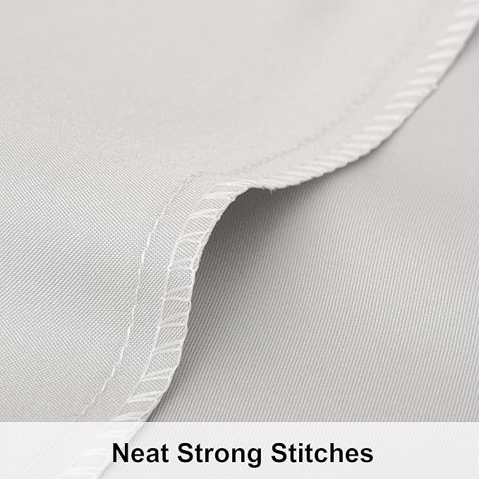 NTBAY 12 Pack Satin Standard Pillowcases for Hair and Skin, Luxurious and Silky Pillow Cases with Envelope Closure, 20 x 26 Inches, Silver Grey