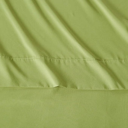 Amazon Basics Lightweight Super Soft Easy Care Wrinkle Free Microfiber 3 Piece Bed Sheet Set with 14-Inch Deep Pockets, Twin, Oliver Light, Solid, Kids, Men & Women Bedding